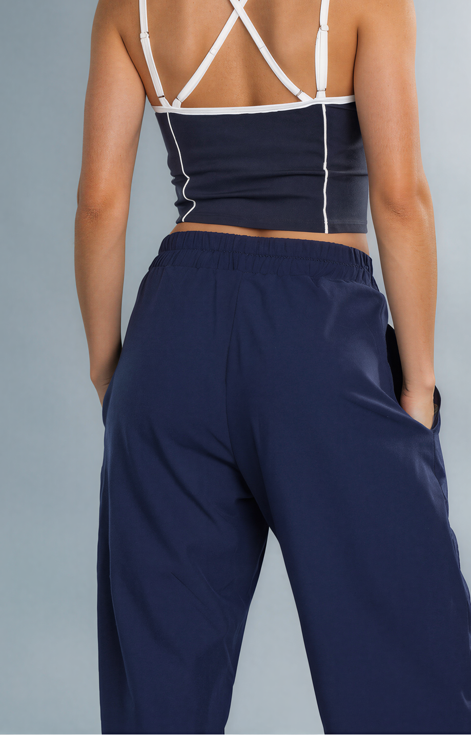 The Double Support Bra / Navy