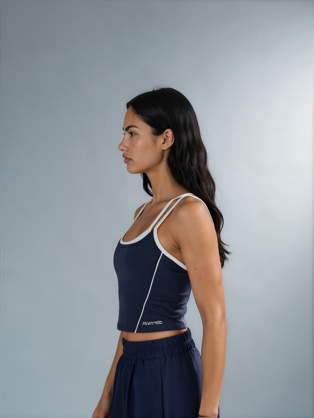 The Double Support Bra / Navy
