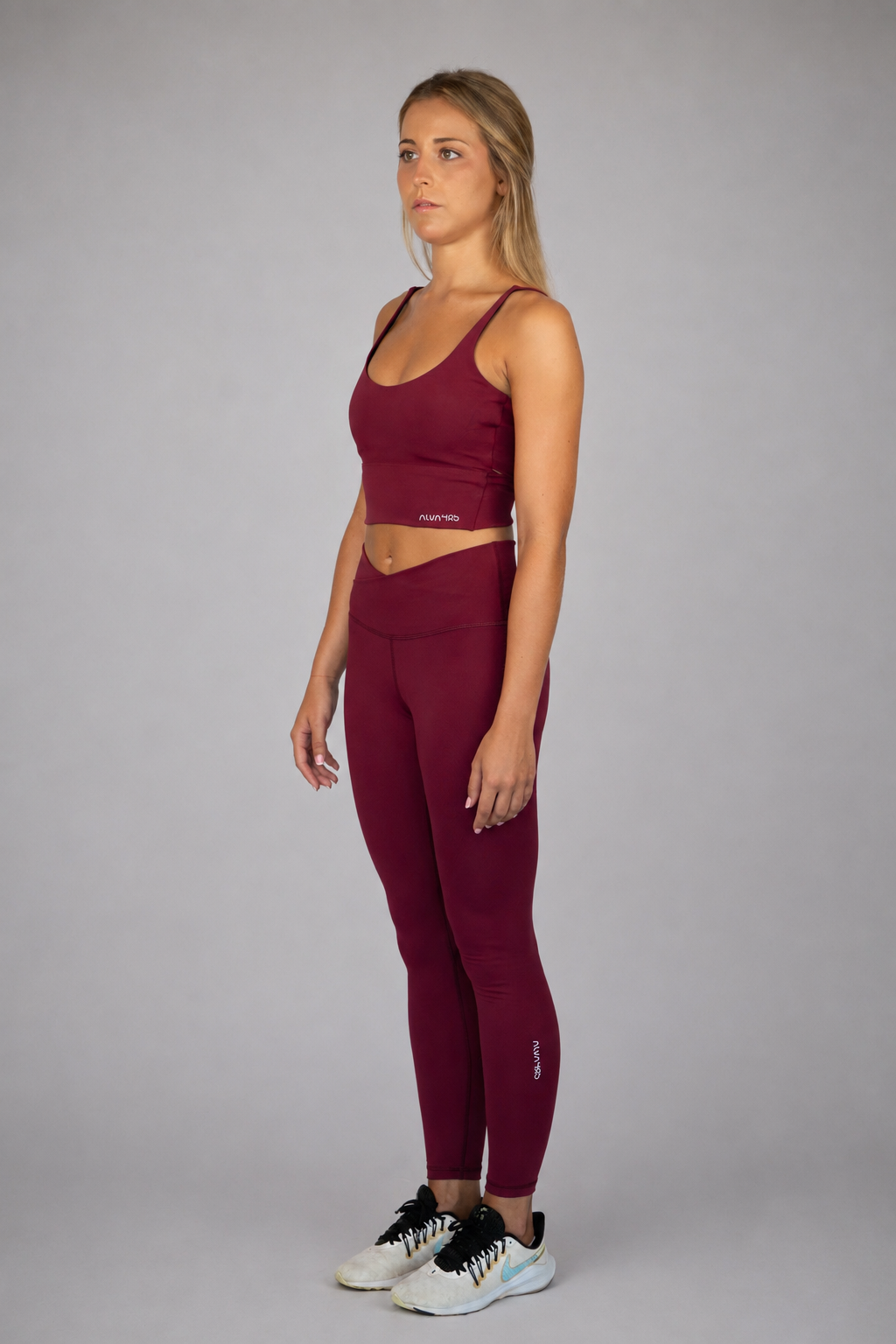 The Cross Back Top /  Raspberry