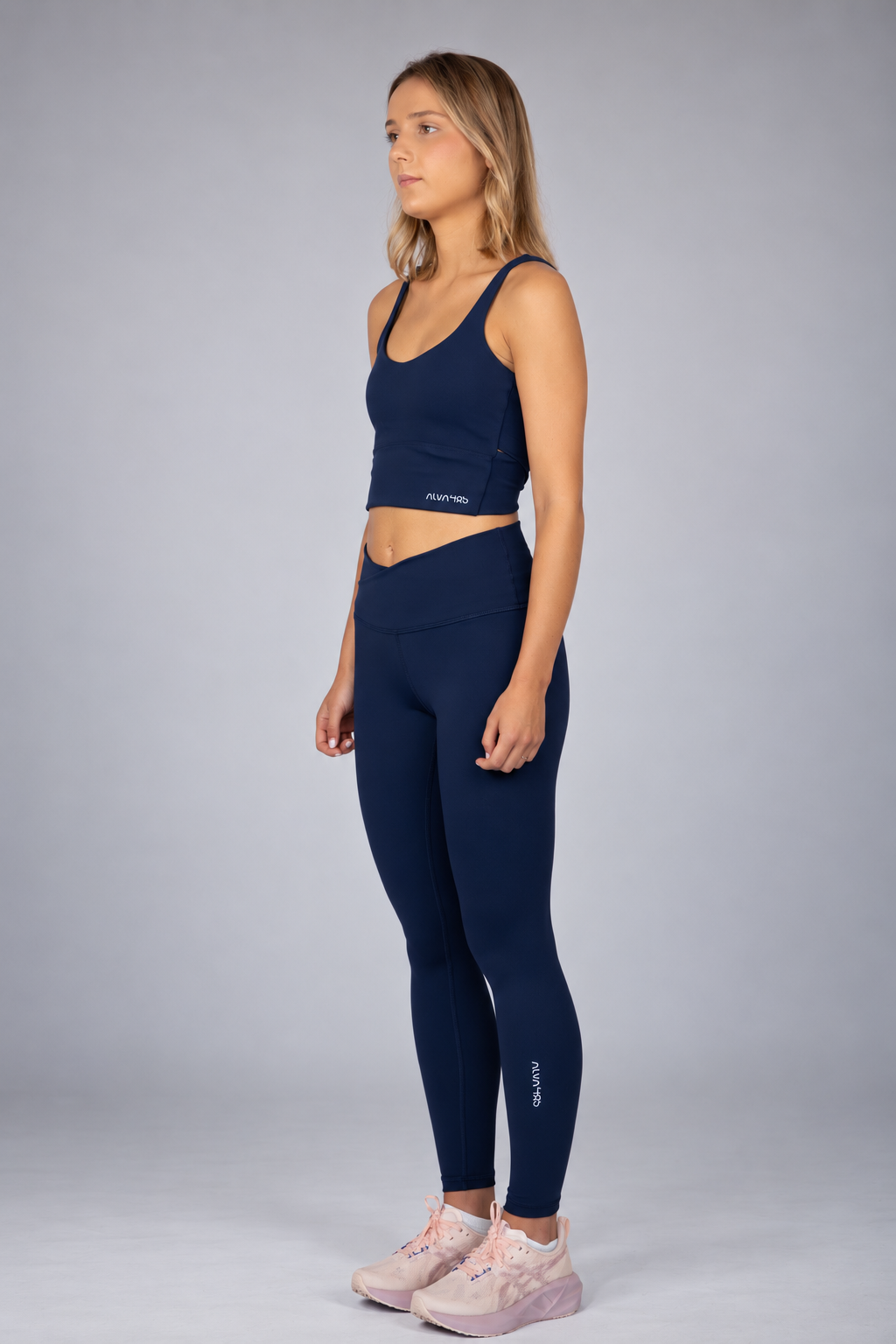 The Cross Back Top / Navy